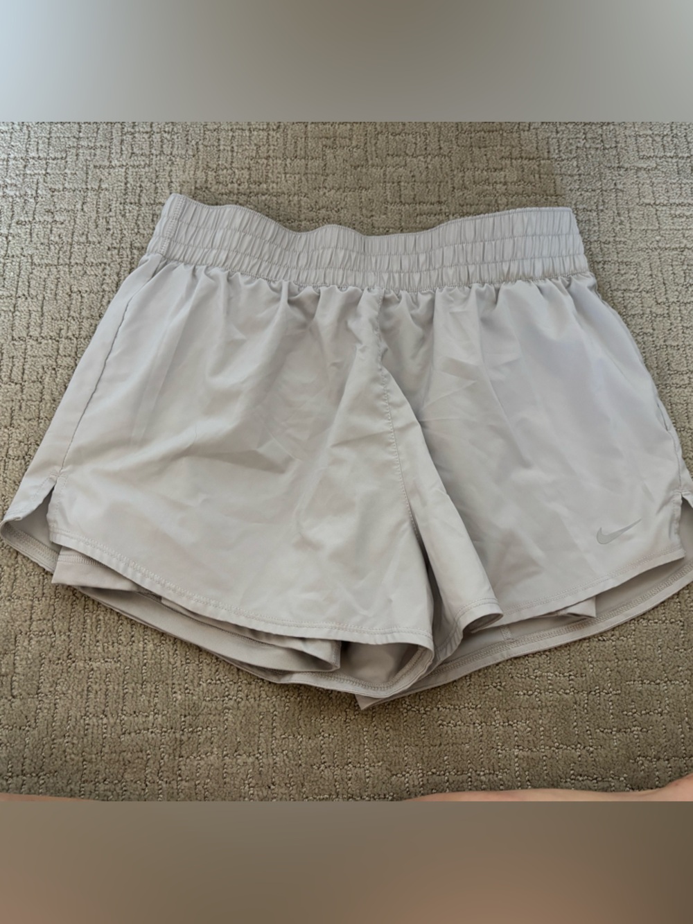 Nike Women’s Light Taupe Athletic Shorts
